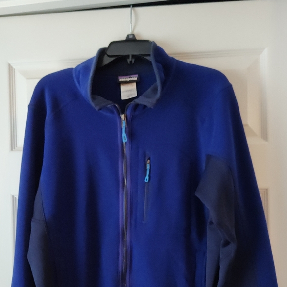 Patagonia Other - Patagonia Royal Blue Fleece Jacket with Navy Trim